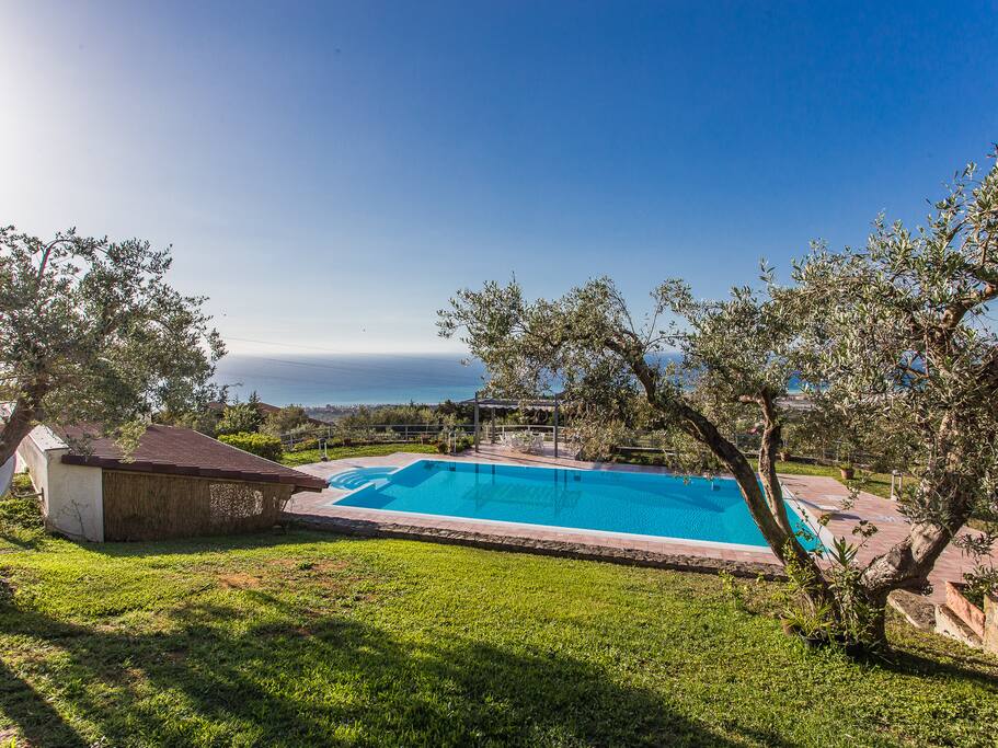 panoramica piscina
