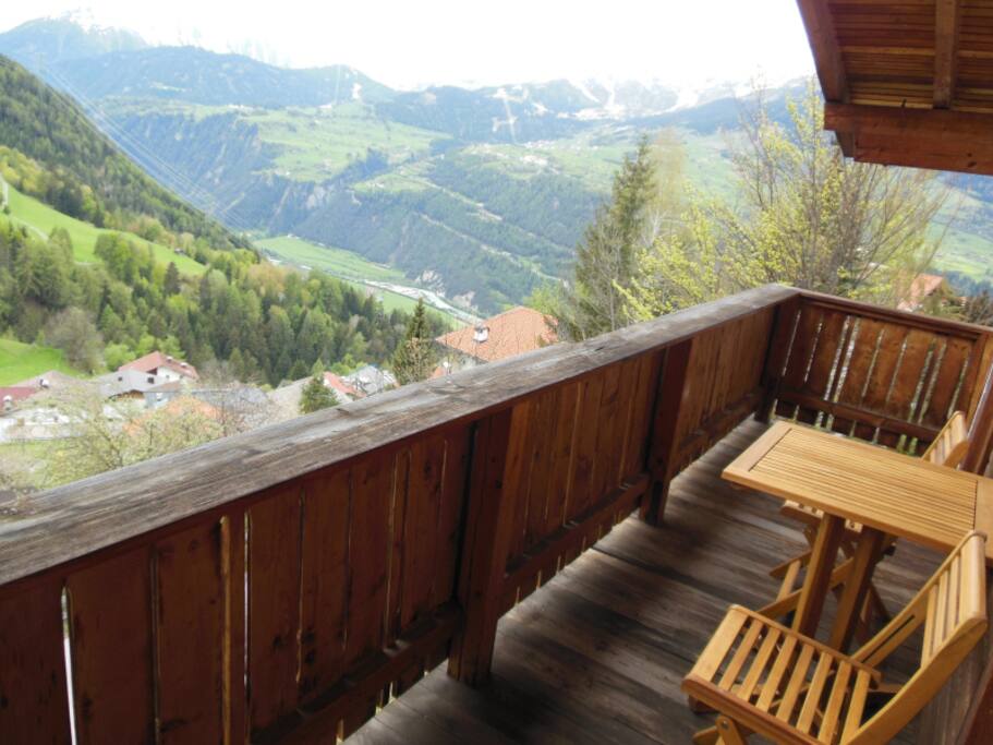 View from the balcony
