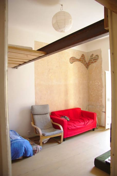 The room with balcony
