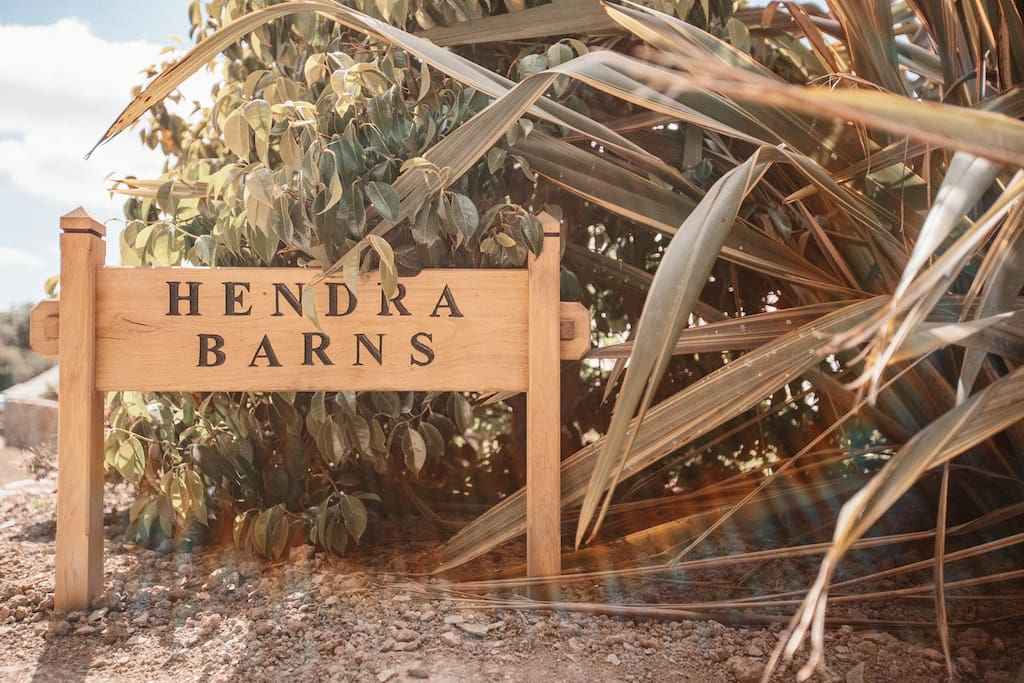 Hendra Barns is an exclusive resort of three former barn properties, all converted by the owner, a skilled carpenter.