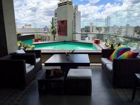 City Center Penthouse Natural Lawn