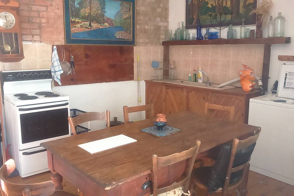 Farm style kitchen