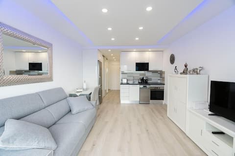 Top Airbnb: Apt. Olympia sea view, Apartment with 1 bedroom 2 in Adeje