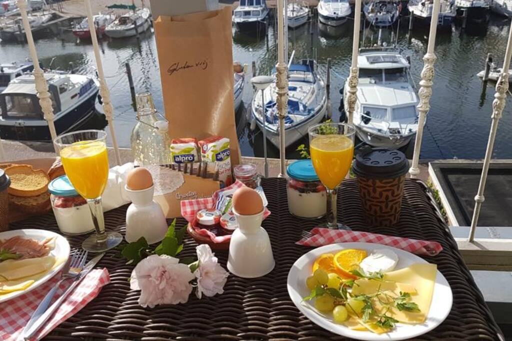 A nice breakfast at the balcony?