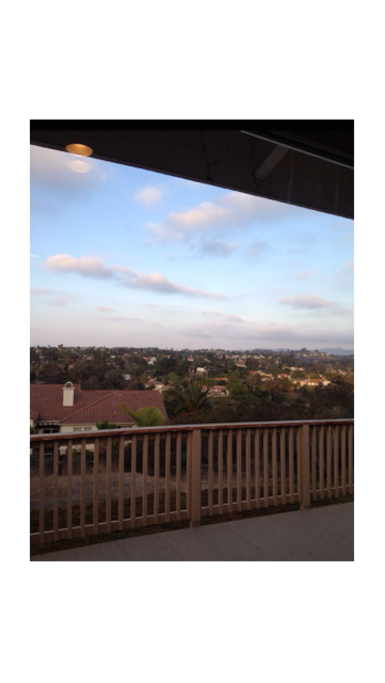 View from deck.