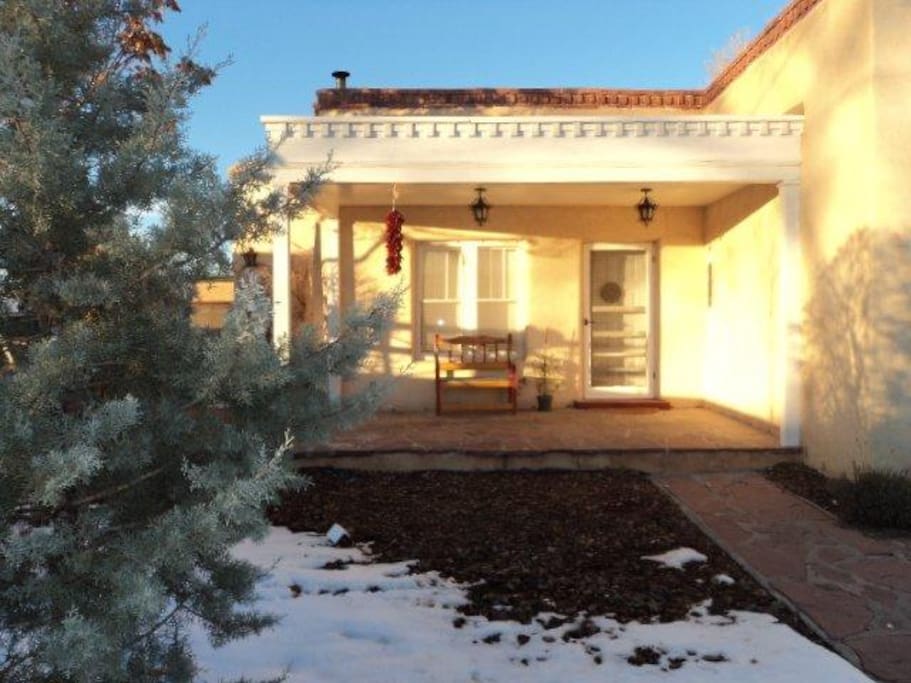 Casa de Gracia in winter