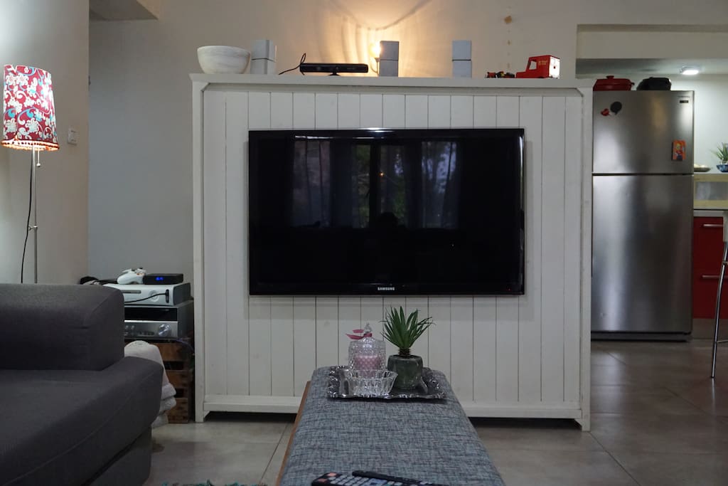 Salon with TV