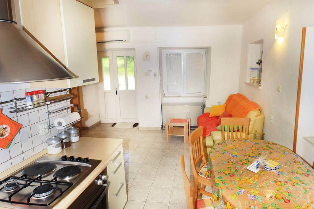 A view from the kitchen