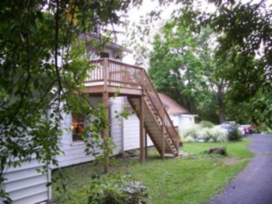 Private entrance and on site parking.