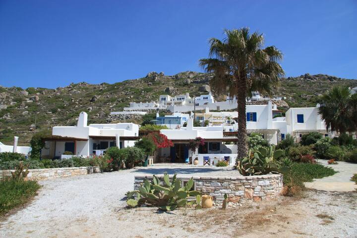 House at the seaside, with panorama views.