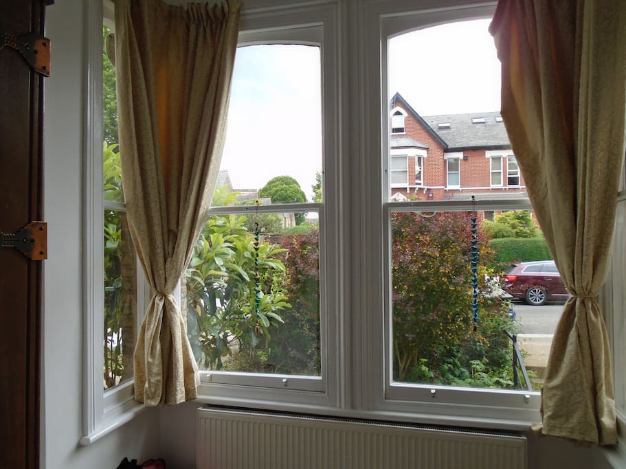 View From the bedroom, quiet area