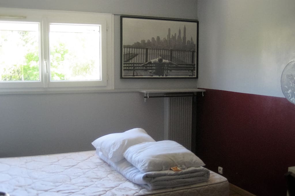 Votre chambre avec vue sur le parc