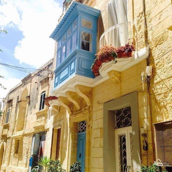 Original Maltese balcony.