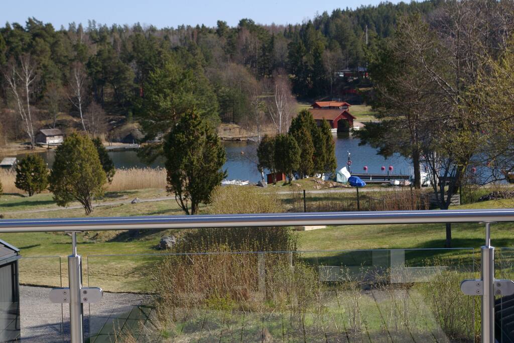 Utsikt från balkong