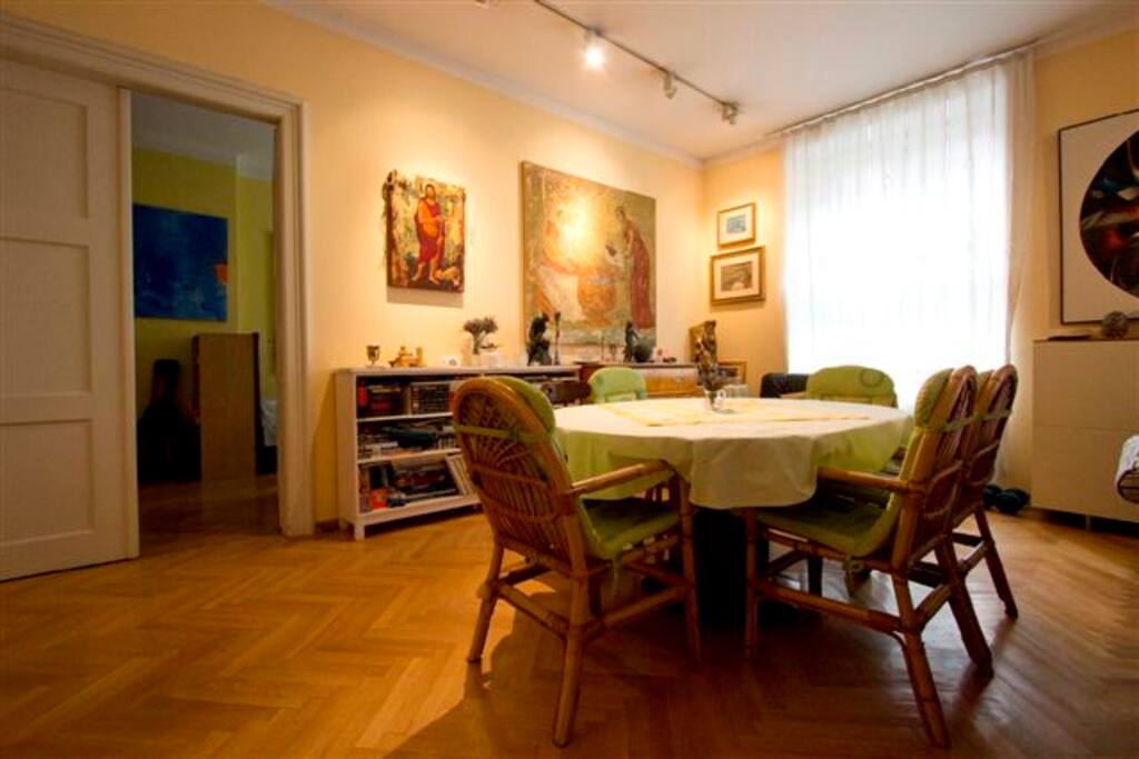 The dining table - the place where it all happens