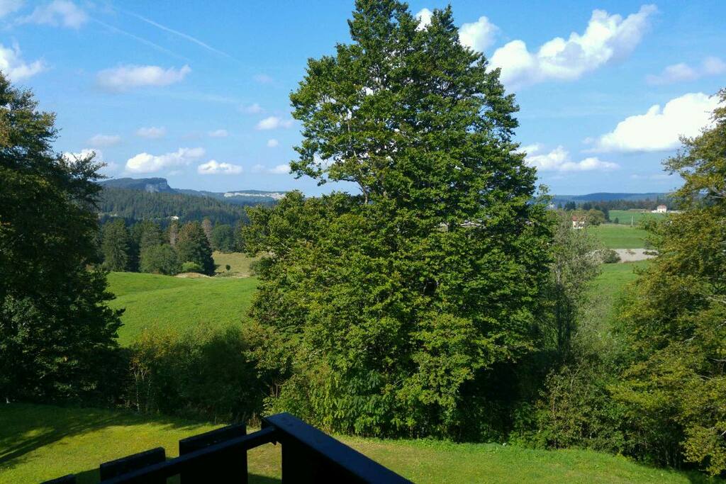 Vue du balcon