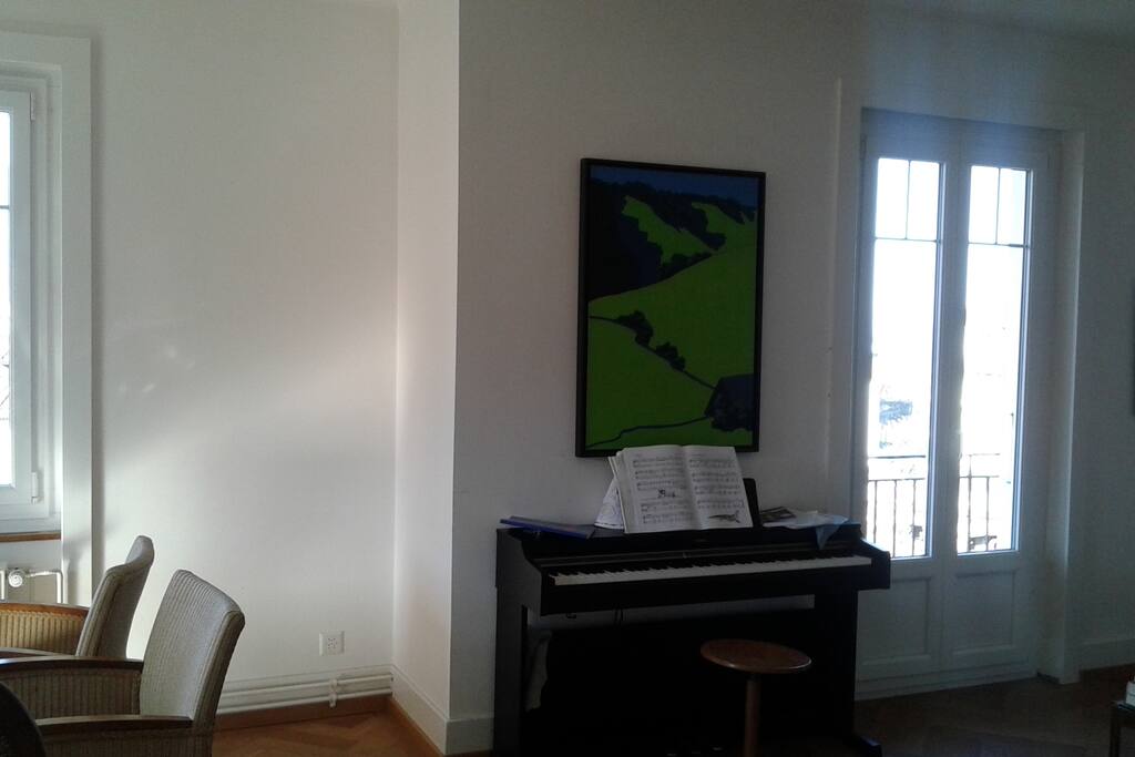 40m2 leaving room..old and modern furniture complete its charms