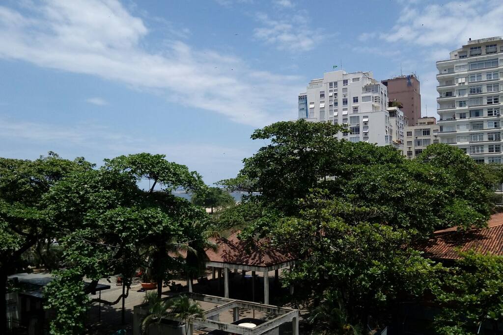 Vista do apartamento