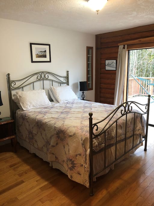 Master bedroom with ensuite bathroom.