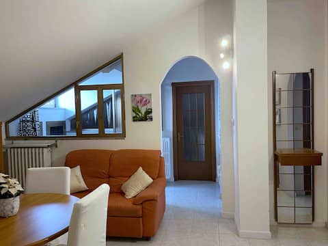 Charming penthouse in an exclusive setting.