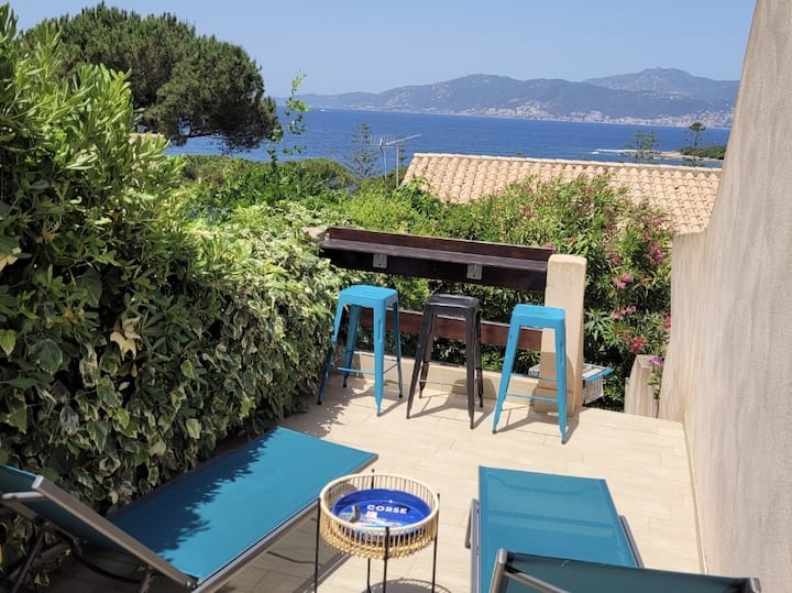Vue Mer, Plage à 250m, Villa Porticcio (Voiture) - Porticcio