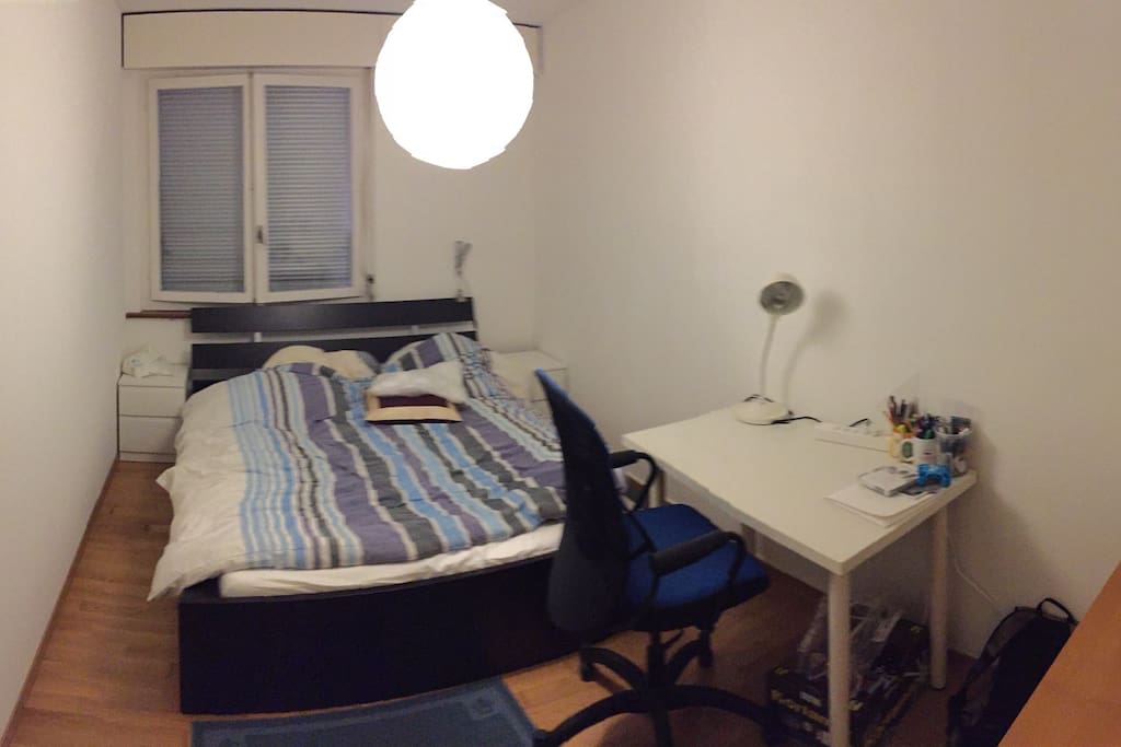Your bedroom with office desk for work.