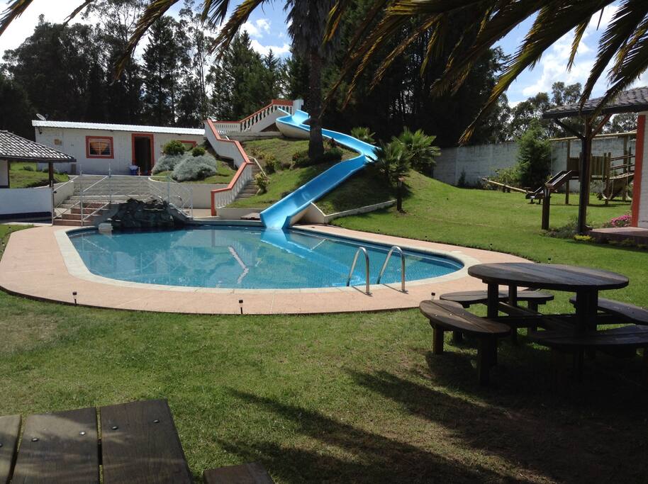 Piscina al clima