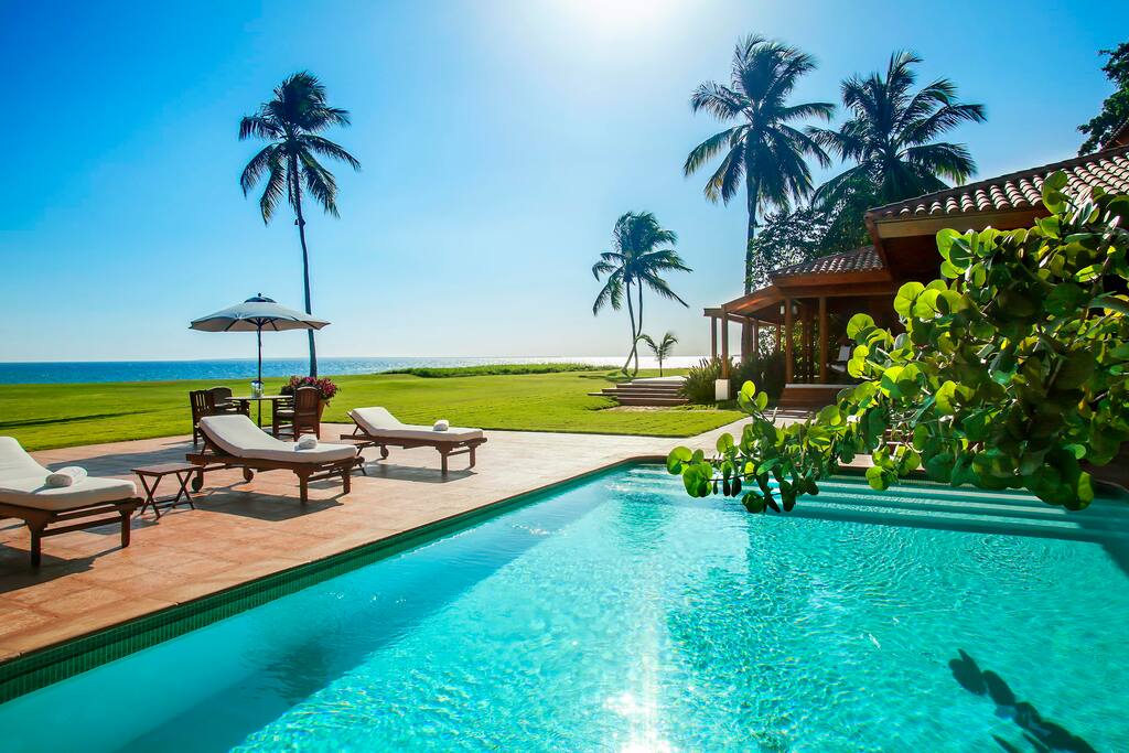 Tropical indulgent.