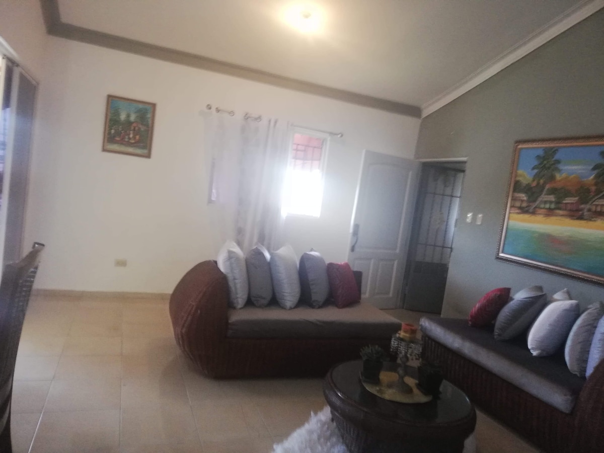 Illustration of Penthouse Apartment With Safe