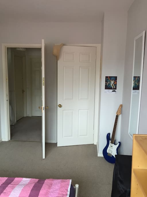 Your bedroom, build-in wardrobe included.