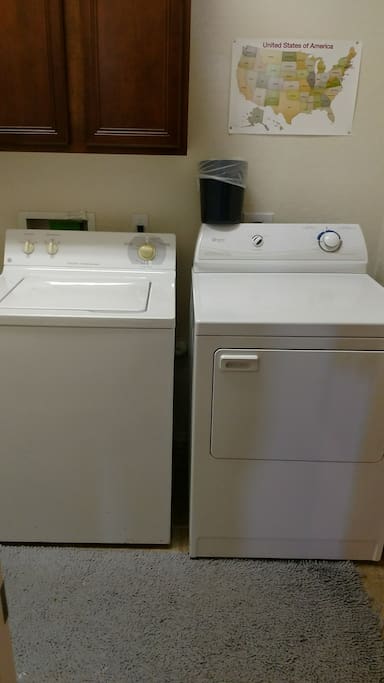 Washer and dryer
