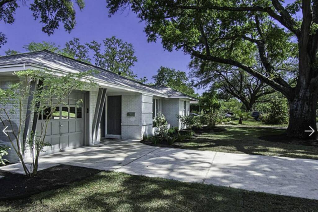 Drive way parking, and garage parking.
