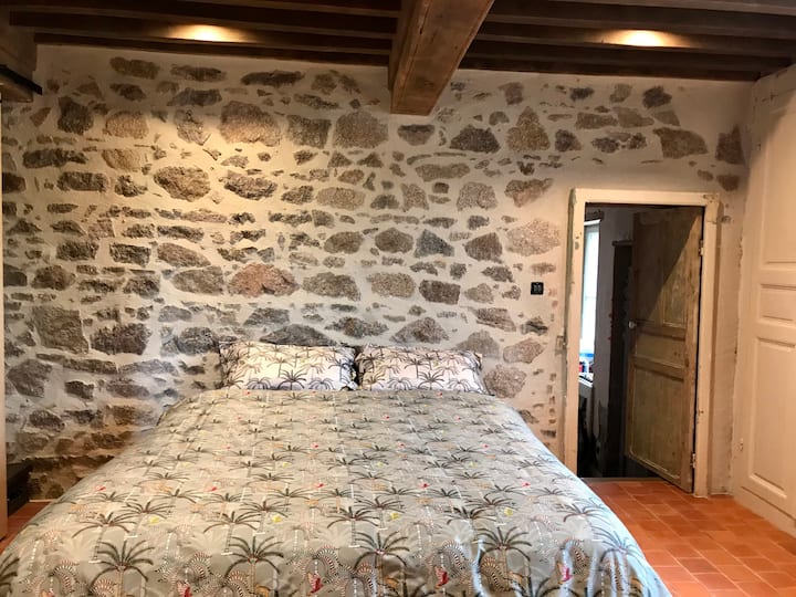 Master bedroom with double bed 