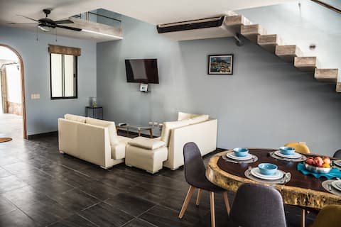 Popular Airbnb listing: Modern new house with private pool. Triskel Delfin in Cozumel