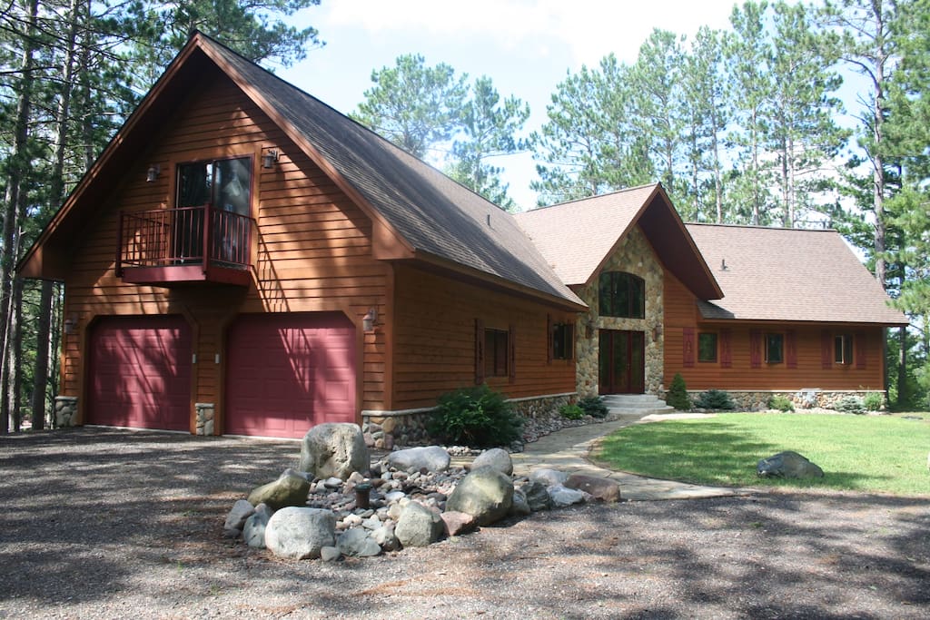 Your beautiful lake home on a secluded two acres with 657 ft of lake frontage