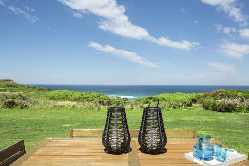Ocean vista from the front deck