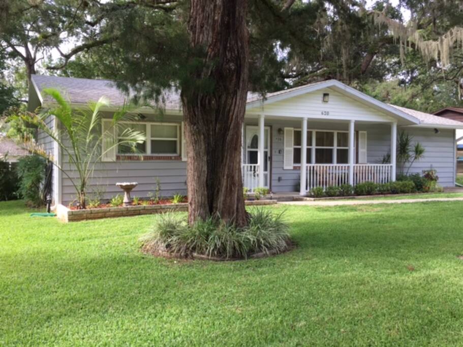 Spacious front and back yard with ample parking.