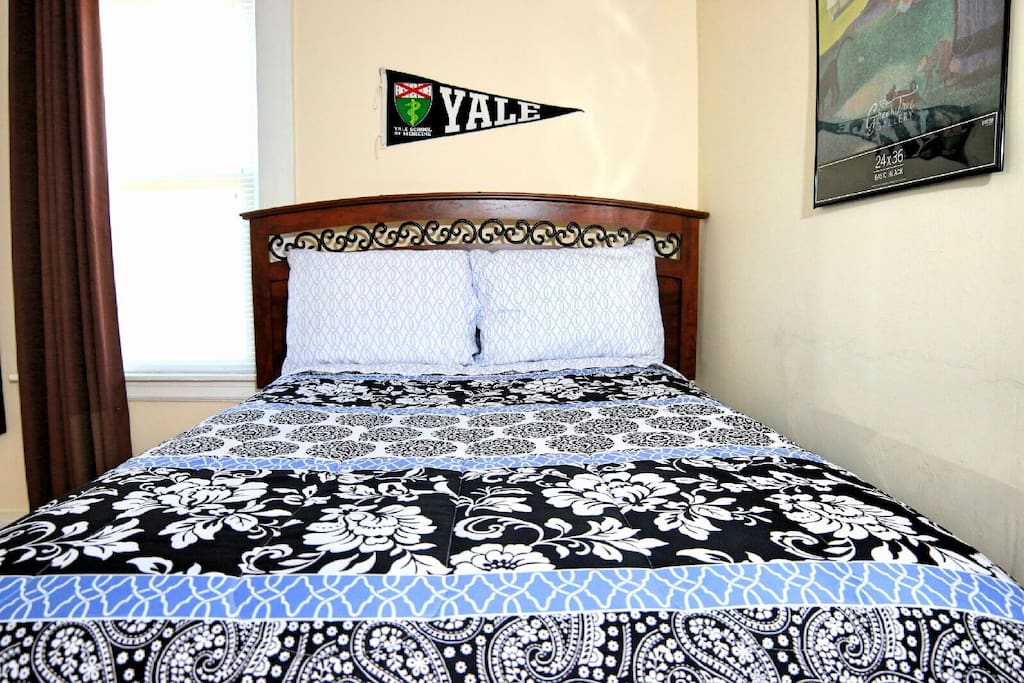 Fully furnished room with freshly set of pillows & linen for each & every new guest