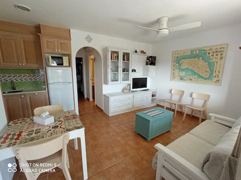 Successful Airbnb property: "S'Oliba" -Son Bou - Sea views Apartment in Alaior