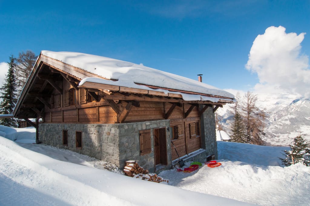 Chalet entry