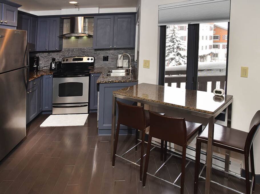 Kitchen is totally updated and has all that you require