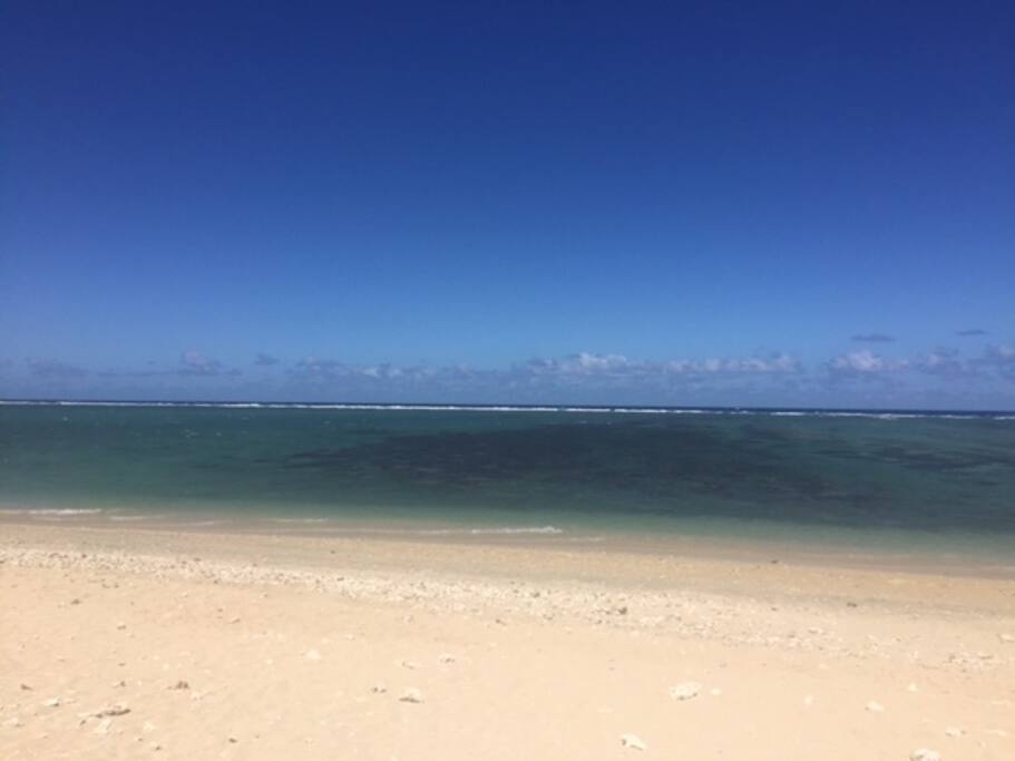 le lagon à 300 m