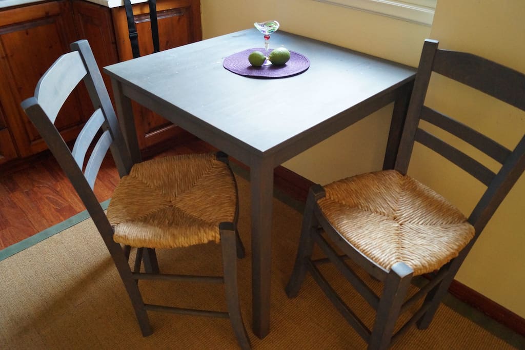 Breakfast table