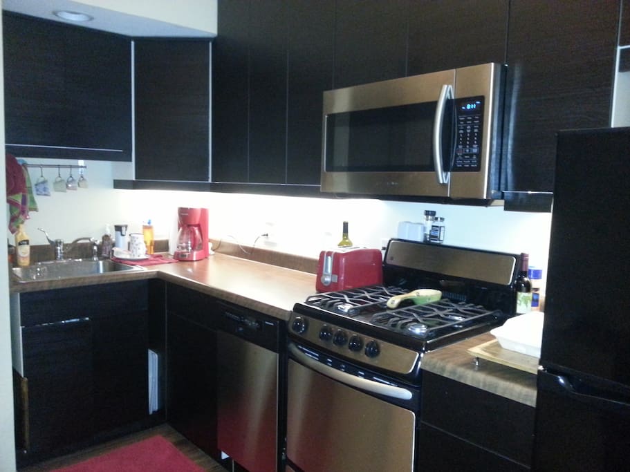 Fully equipped kitchen!