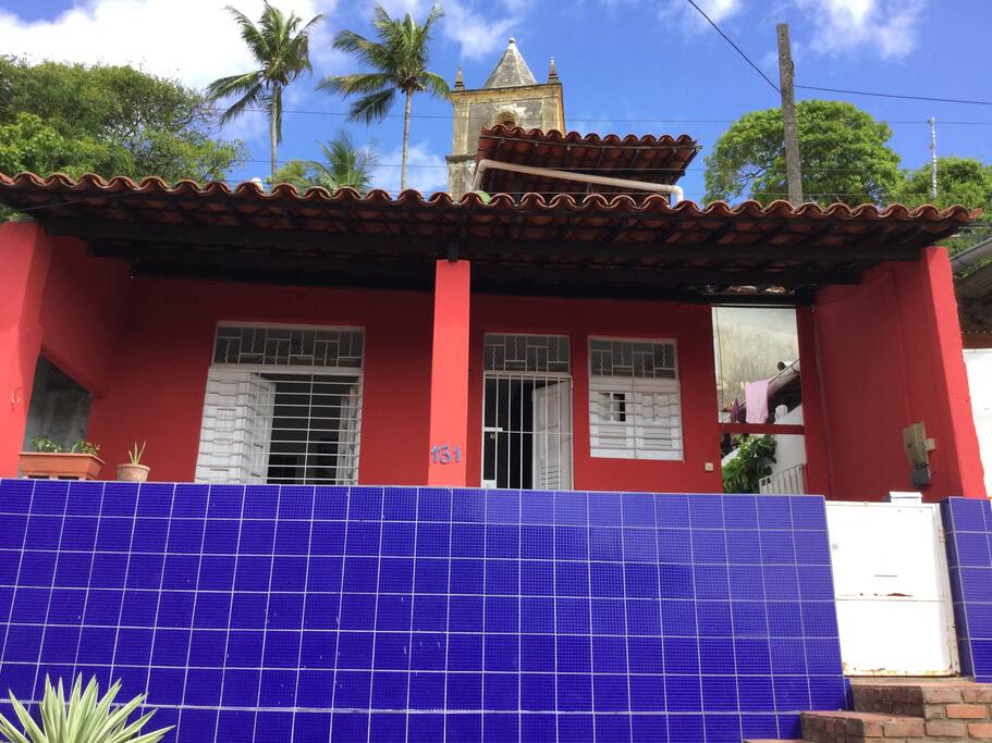 New front of the house