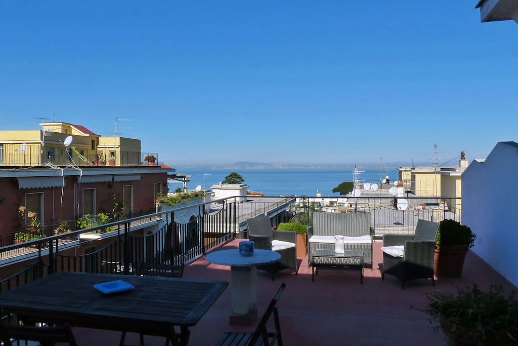 Casa Nizza (03) Terrace with sea view