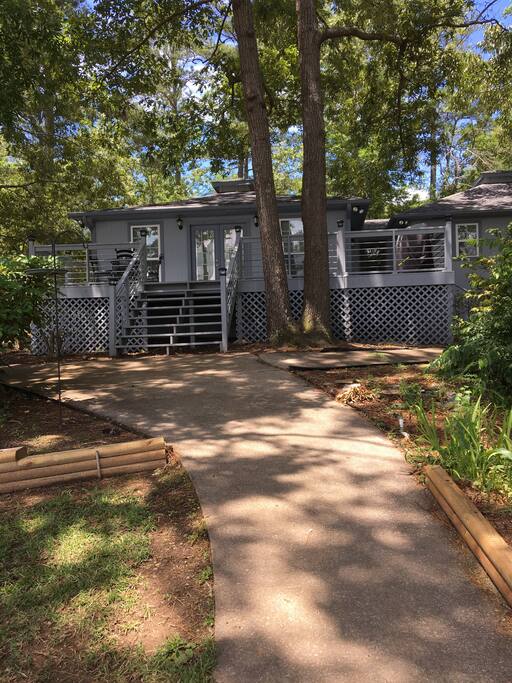 View of back deck