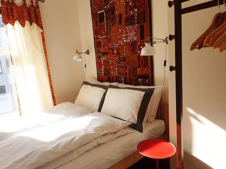 Front Bedroom with double bed