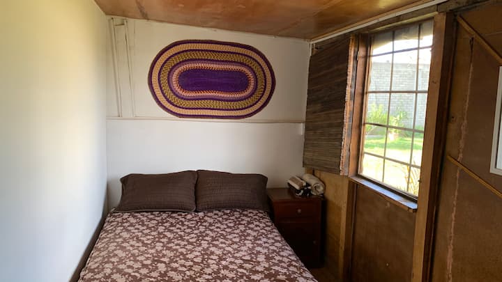 查看俯瞰花园的房间 