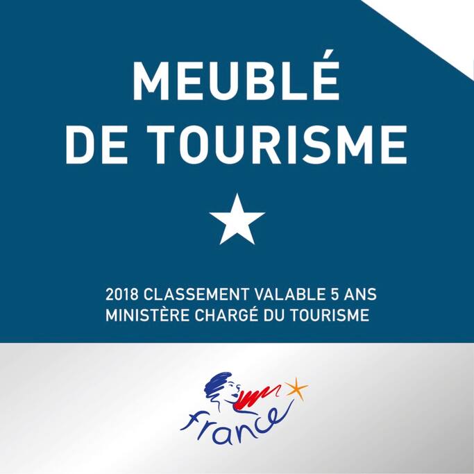 Logement classé meublé de tourisme